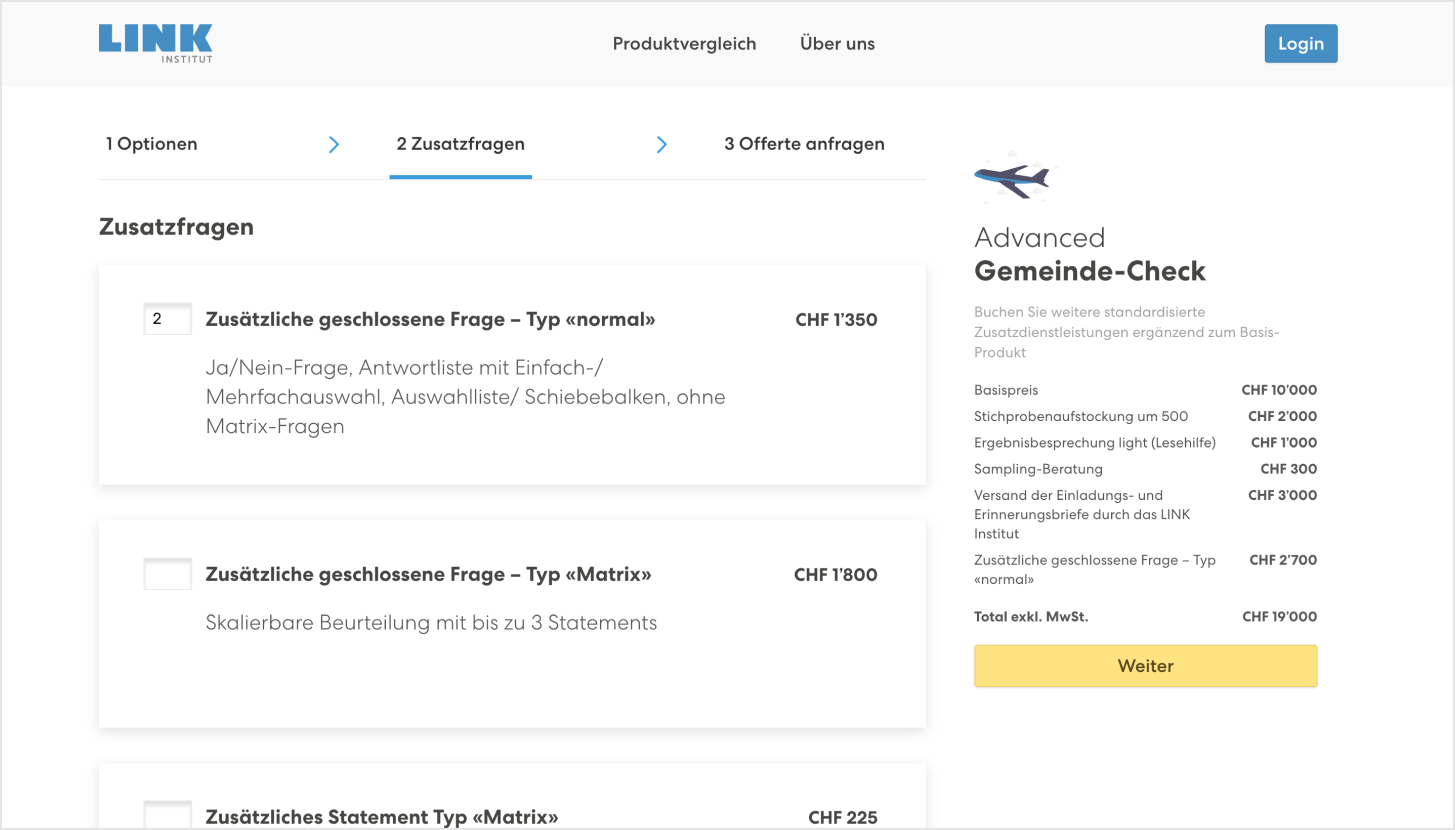 Link Gemeindecheck Screenshot